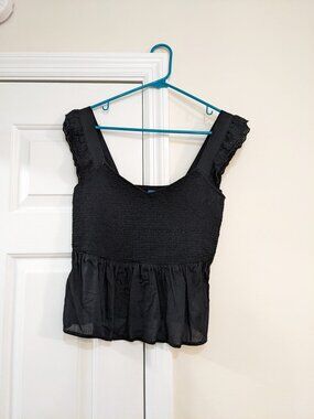 Black Old Navy Peplum